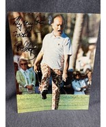BOB HOPE Signed Autographed Crazy Golf Photo 8x10 My Very Best Wishes - £34.88 GBP