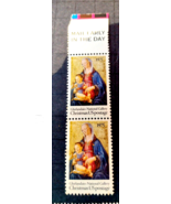 Scott #1579 Madonna &amp; Child Scott #1701 Nativity 2 Sets 4 US Stamps - £3.15 GBP