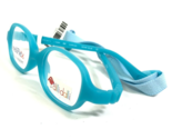Dilli Dalli Kids Eyeglasses Frames CUDDLES AZURE BLUE Hingeless Strap 41... - $55.91