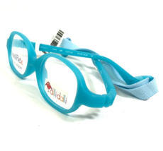 Dilli Dalli Kids Eyeglasses Frames CUDDLES AZURE BLUE Hingeless Strap 41-14-125 - £44.17 GBP