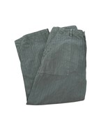 The Great. The General Crop Wide Leg Pants Green Size 30 - $101.55 CAD