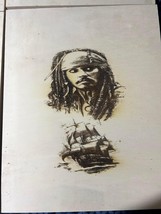 Captain Jack Sparrow wall decor  - $30.00