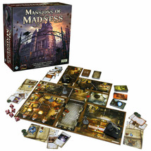 2016 Mansion Of Madness 2ed Fantasy Flight Board Game Arkham Horror Mystery App - £50.95 GBP