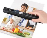 Portable Scanner, Photo Scanner For A4 Documents Pictures Pages Texts In... - $109.99