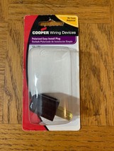 Cooper BP2601-6B Polarized Easy Install Plug-Brand New-SHIPS N 24 HOURS - £11.57 GBP