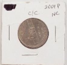 2001 P North Carolina State Quarter Off Center Mint error - £18.45 GBP