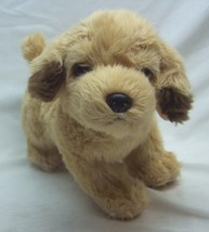 Aurora Cute Soft Golden Labradoodle Puppy Dog 10&quot; Plush Stuffed Animal Toy - £15.57 GBP
