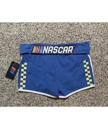 NASCAR Official Women’s Blue Nascar Racing Shorts Sz. Medium Thick Waist... - $34.29 CAD