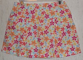 EXCELLENT GIRLS SO BRAND PLEATED FLORAL PRINT SKORT    SIZE 14 - $15.85