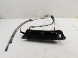 06 Lamborghini Gallardo #1310 Oil Cooler &amp; Lines Hose Engine w/ Bracket ... - $494.99