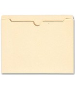 EGP File Pocket, 11 pt, No Expansion, 100 Folders, 9 1/2&quot; x 11 3/4&quot; - $38.43 CAD