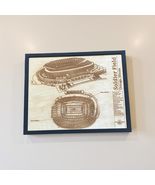Soldier Field Stadium Blueprint Art, Football Stadium Laser Engraved Woo... - €25,06 EUR