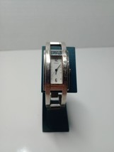 Guess Women&#39;s Silver Toned Watch Tested Clasp Closure - $6.92