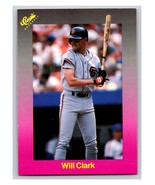 Lot of 5 1989 Classic Update Purple Travel Edition - #180 Will Clark PP9 - $2.92