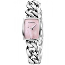 Calvin Klein K5D2M12E Amaze Pink Dial Steel Bracelet Women’s Watch - $4,538.26 MXN