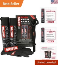 All-in-One Motorcycle Chain Clean &amp; Lube Kit - Eco-Friendly Performance ... - $48.00