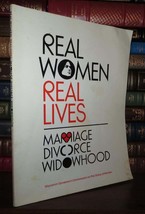 Briggs, Norma REAL WOMEN REAL LIVES Marriage, Divorce, Widowhood 1st Edition 1st - £62.47 GBP