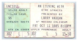 Dire Straits Concert Ticket Stub Octobre 11 1985 Uniondale de New York - £32.50 GBP