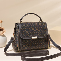 Small Square Bag Female Crossbody   Casual Printed Shoulder Hand Bag - £30.85 GBP