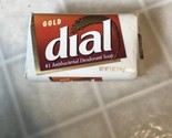  Vintage Dial Gold Bar Soap Antibacterial Deodorant Single Bar 1980&#39;s - £10.92 GBP