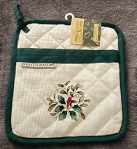 CHRISTMAS HOLIDAY KITCHEN OVEN MITT POTHOLDER - PFALTZGRAFF - NWT - $95.03 MXN