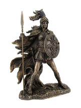 Bronzed Athena Goddess of Wisdom and War Statue - £56.89 GBP