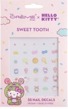 The Creme Shop Hello Kitty Nails Decor 35 Nail Decals Sweet Tooth Kaiju Cute - £8.82 GBP