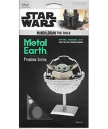 Star Wars The Mandalorian TV Series The Child Metal Earth Laser Cut Mode... - £18.25 GBP