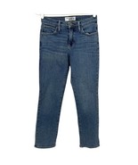 Just Black Denim High Rise Mom Ankle Stretch Jeans USA Womens Size 24 x 26 - $325.57 MXN
