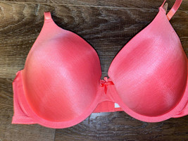 Secret Treasures ~ Women&#39;s Tailored T-Shirt Bra Pink Lightly Padded ~ 36DD - £12.46 GBP