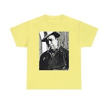 Albert Camus Graphic Print Short Sleeve Crew Neck Unisex Heavy Cotton Te... - $12.25+