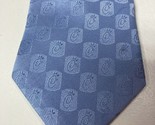CHICK-FIL-A Mens Blue Logo Neck Tie Vintage Team Style - £21.57 GBP