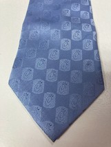 CHICK-FIL-A Mens Blue Logo Neck Tie Vintage Team Style - £21.25 GBP