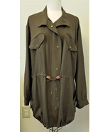 Ralph Lauren Military Inspired Women&#39;s Jacket Sz-12 Military Green - £31.37 GBP