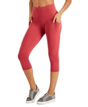 allbrand365 designer Womens Side-Pocket Cropped Leggings,Rosetta,Medium - £22.15 GBP