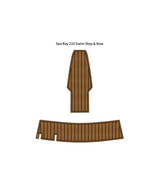 Sea Ray 210 Swim Platform Bow Pad Boat EVA Foam Faux Teak Deck Floor Mat - $382.65 CAD