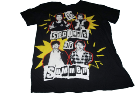 5 Seconds of Summer black T-Shirt Size XS - $14.84