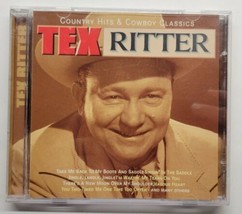 Country Hits and Cowboy Classics Tex Ritter (CD, 2000, Country Stars) - £7.86 GBP