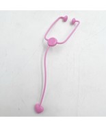 Barbie Light Pink Stethoscope Doctor Nurse Accessory Dollhouse  - £3.12 GBP