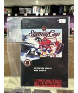 NHL Stanley Cup Booklet – Super Nintendo SNES – Manual Only - £3.55 GBP