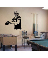 Aaron Rodgers Green Bay Packers Football Vinyl Wall Sticker Decal 40&quot; w ... - £35.54 GBP