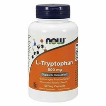 NOW Supplements, L-Tryptophan 500 mg, Encourages Positive Mood*, Support... - £15.21 GBP