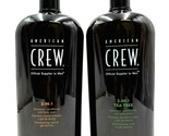 American Crew 3-IN-1 Classic &amp; Tea Tree Shampoo,Conditioner &amp; Body Wash ... - $50.94