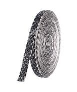 MECCANIXITY 10mm Self Adhesive Crystal Rhinestone Ribbon 5 Yards Black - $15.90 CAD