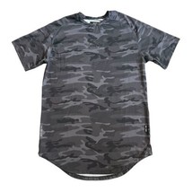 ASRV Men’s Silver Lite Athletic T Shirt Sz S DSG-0164 Black Grey Camo Gym - $24.70