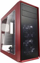 Fractal Design FD-CA-FOCUS-RD-W Focus G Atx Mid Tower Computer Case Mystic Red - £93.22 GBP