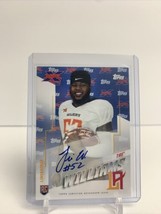 2020 Topps XFL Football Tre&#39; Williams RC AUTO - Wildcats - £6.84 GBP