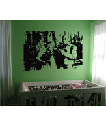 Wizard of Oz Vinyl Wall Sticker Decal 34&quot;h x 44&quot;w - £39.50 GBP