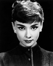 Audrey Hepburn Stunning Head Shot 1950' B&W 16x20 Canvas Giclee - $69.99