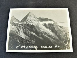 Canadian Rockies, Mount Sir Donald - Glacier, B.C. , Canada-1920s Photo. RARE. - £4.76 GBP